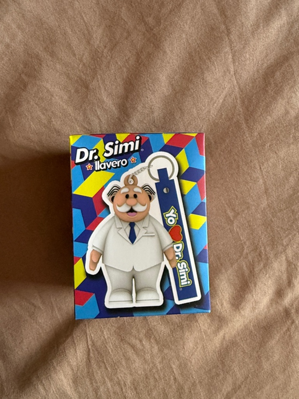 Dr. Simi Keychain Character Keyring - White Suit
